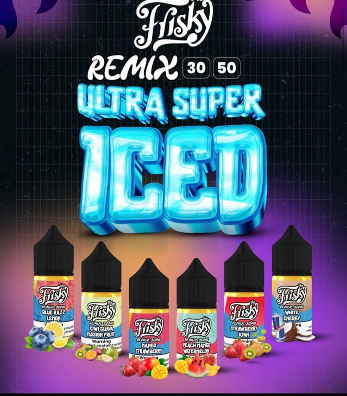 frisky remix super cool salt 30/50