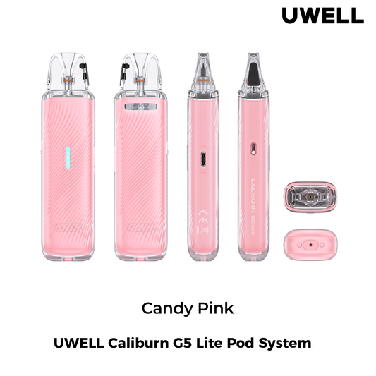 Uwell Caliburn G5 Lite Pod Kit - Candy Pink