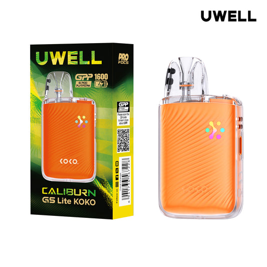Uwell Caliburn G5 Lite Koko Pod Kit - Coral Orange