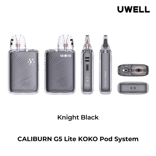 Uwell Caliburn G5 Lite Koko Pod Kit - Knight Black