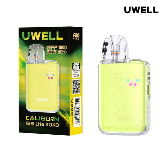 Uwell Caliburn G5 Lite Koko Pod Kit - Lemon Green