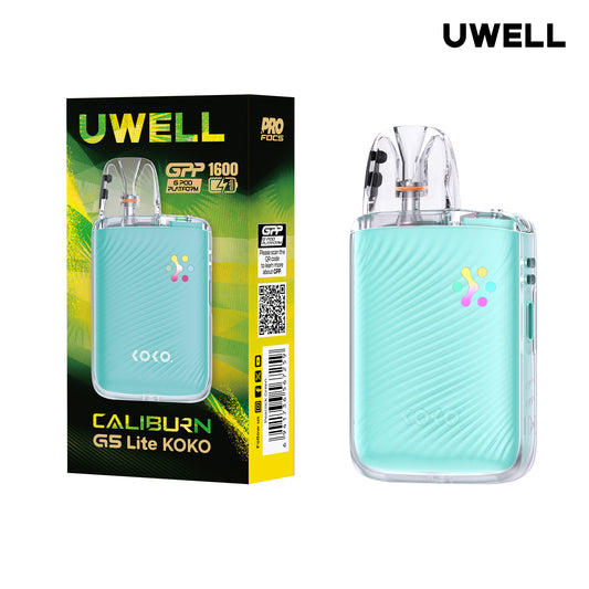 Uwell Caliburn G5 Lite Koko Pod Kit - Peacock Green