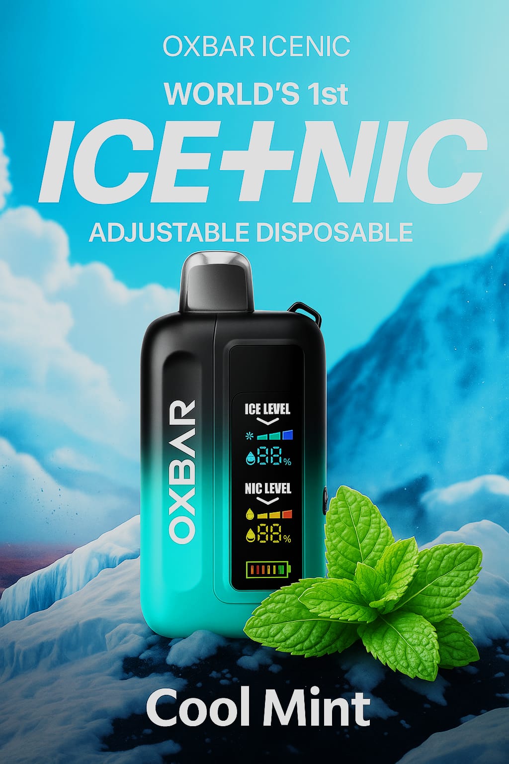 OXBAR ICE-Nic Control 35K Disposable