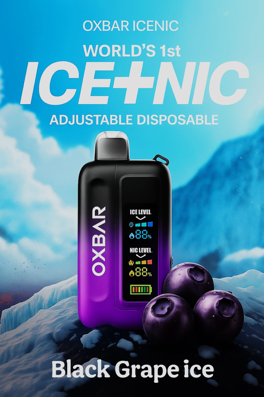 OXBAR ICE-Nic Control 35K Disposable