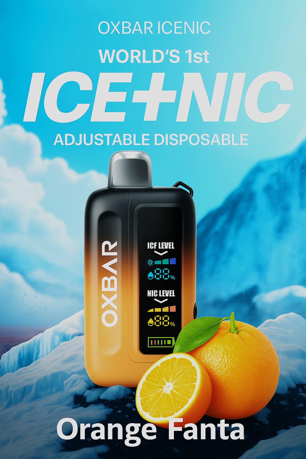 OXBAR ICE-Nic Control 35K Disposable