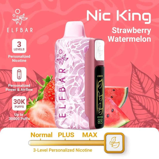 ELFBar NIC King 30000 Puffs Disposable BUY ONE GET ONE WHITE FRIDAY