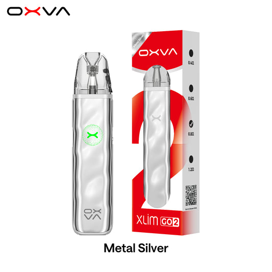 OXVA Xlim Go 2 Pod Kit - Metal Silver
