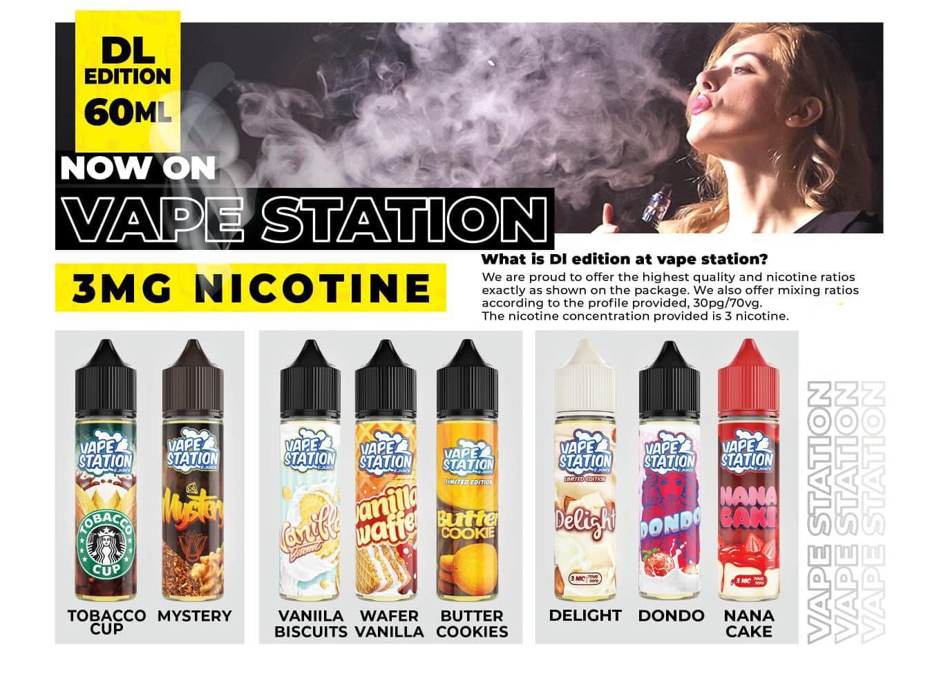 VAPE STATION E-JUICE-DL-60ML