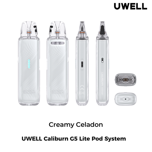 Uwell Caliburn G5 Lite Pod Kit - Creamy Celadon