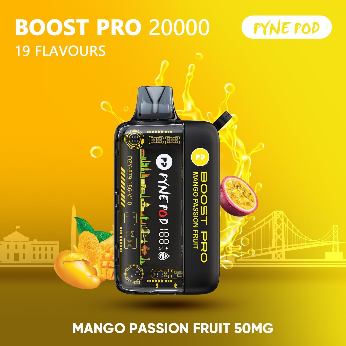 PYNE POD BOOST PRO 20000 PUFFS