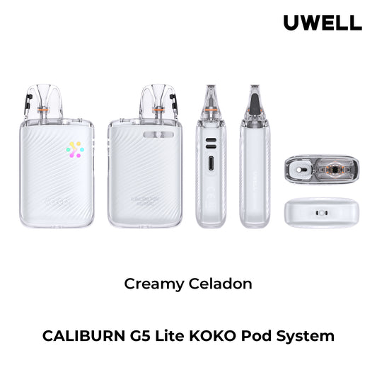 Uwell Caliburn G5 Lite Koko Pod Kit - Creamy Celadon