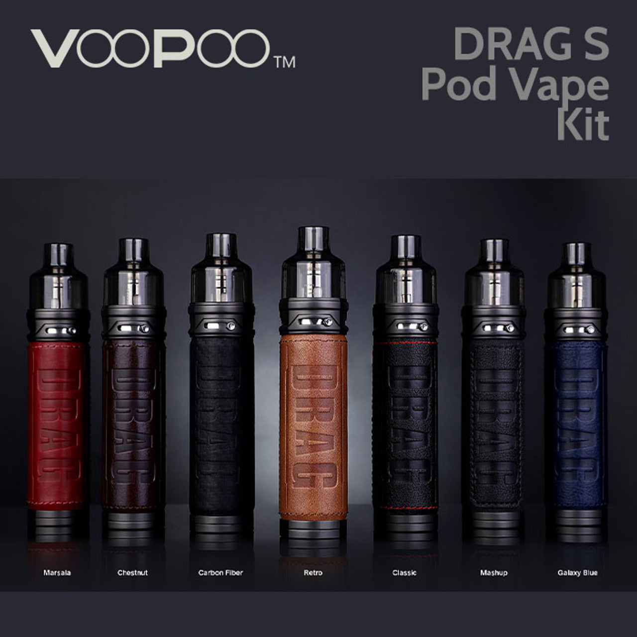 مجموعة Voopoo Drag S Pod