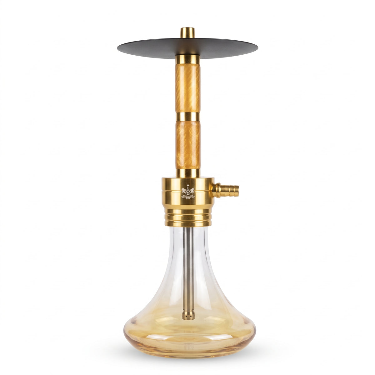 Second Hookah (Gold & Amber Resin)