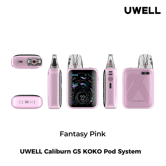 Uwell Caliburn G5 Koko Pod Kit - Fantasy Pink