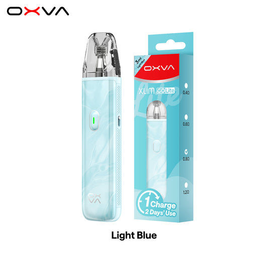 OXVA Xlim Go Lite Pod Kit - Light Blue (Boot Bundle)