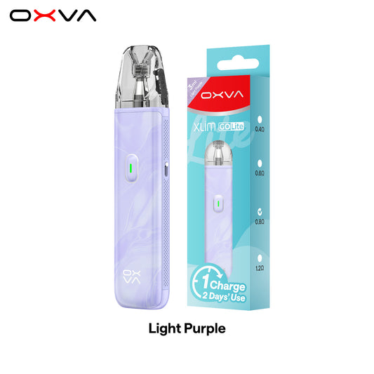 OXVA Xlim Go Lite Pod Kit - Light Purple (Bundle)
