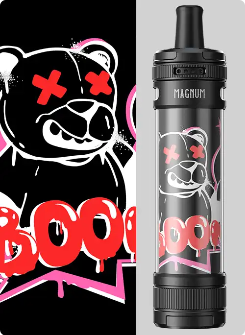 MAGNUM Aspire Magnum E-Shisha Pod Kit - Black Booming Bear