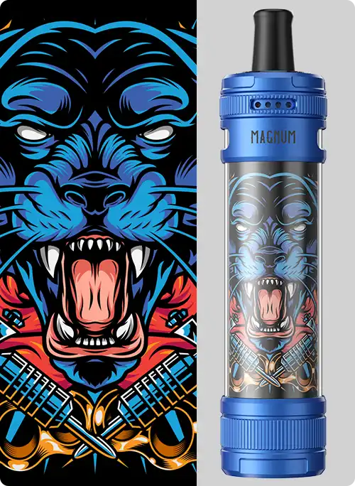 MAGNUM Aspire Magnum E-Shisha Pod Kit - Blue Fire Tiger