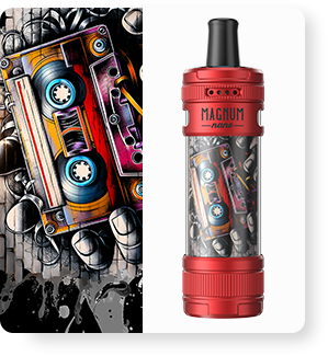 MAGNUM Magnum Nano Pod Kit - Red Old School Tape