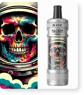 MAGNUM Magnum Nano Pod Kit - Silver Cloudy Skull
