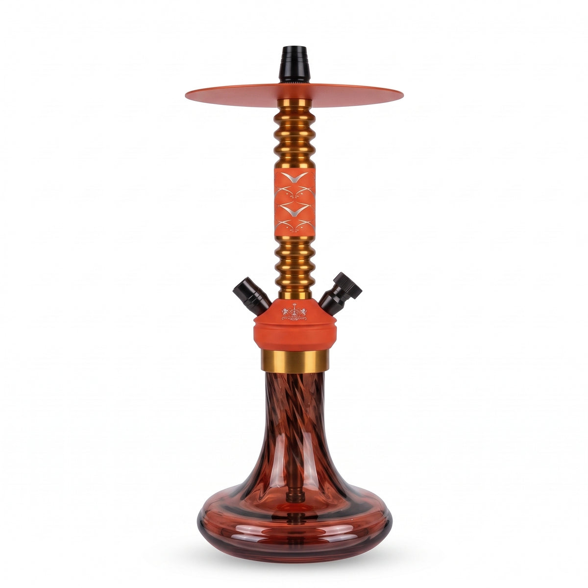 2. Amber Twist Hookah