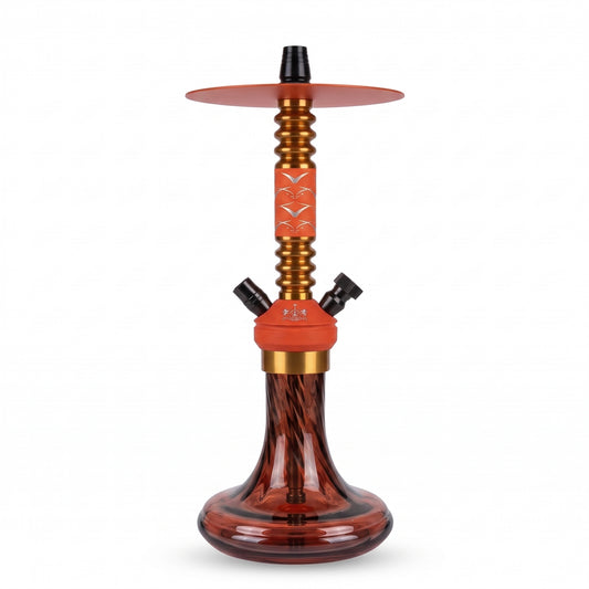 2. Amber Twist Hookah
