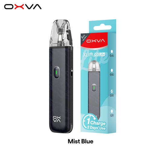 OXVA Xlim Go Lite Pod Kit - Mist Blue (Boot Bundle)