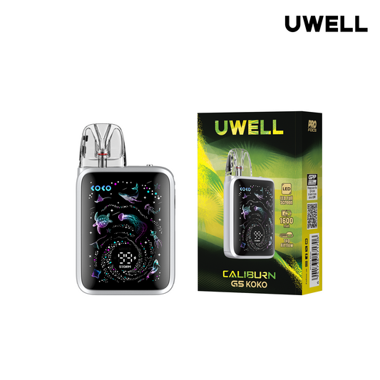 Uwell Caliburn G5 Koko Pod Kit - Mocha Silver