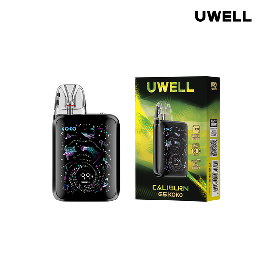 Uwell Caliburn G5 Koko Pod Kit - Onyx Black