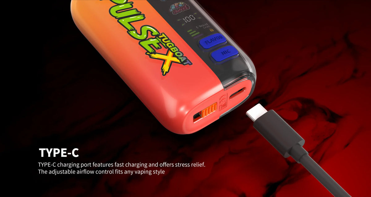 TUGBOAT Pulse X 50K Disposable Vape