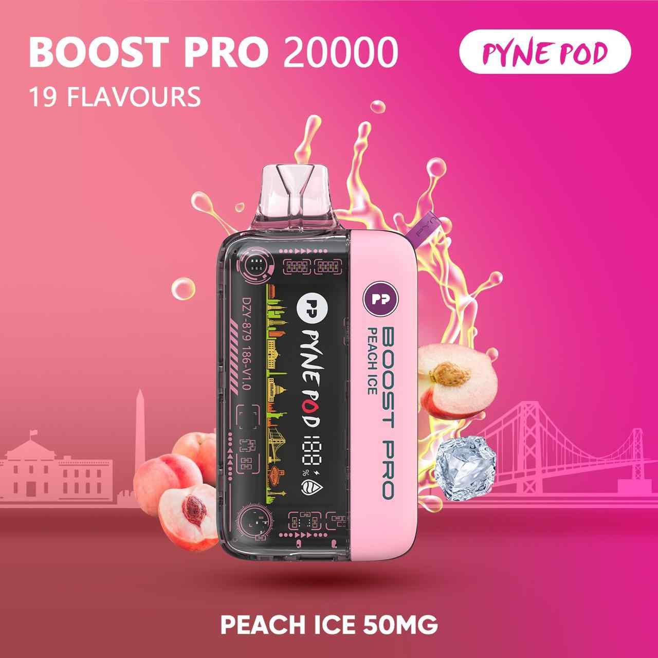 PYNE POD BOOST PRO 20000 PUFFS