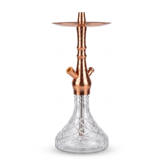 Rose Gold Crystal Hookah