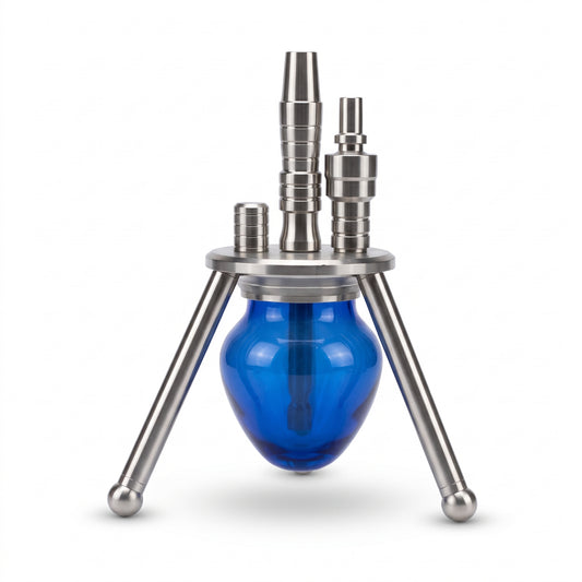 Royal Blue Tripod Hookah