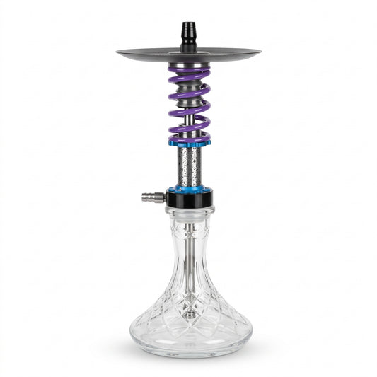 Purple & Blue Modern Hookah SY540