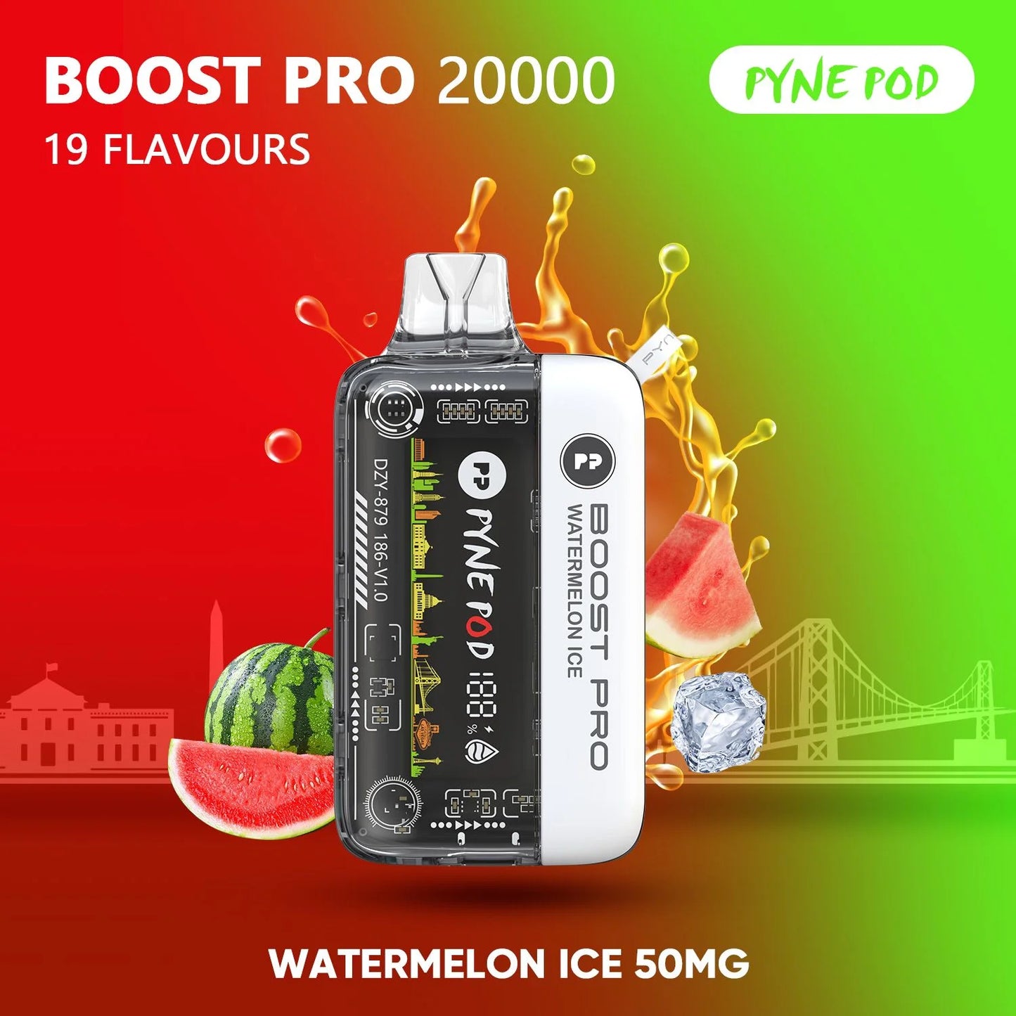 PYNE POD BOOST PRO 20000 PUFFS