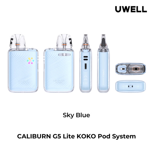 Uwell Caliburn G5 Lite Koko Pod Kit - Sky Blue