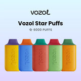 Vozol 6000 PUFFS