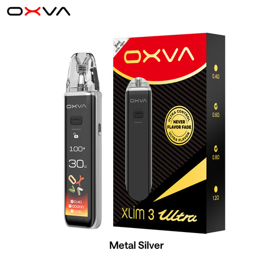 OXVA Xlim Pro 3 Ultra Pod Kit - Metal Silver