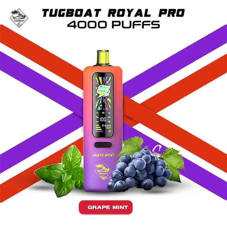 TUGBOAT ROYAL PRO 40000 PUFF ATEF Vape Store TUGBOAT ROYAL PRO 40000 PUFF ATEF Vape Store